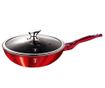 Tigaie Wok cu capac Metallic Cherry 30 cm