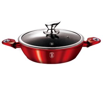 Cratita cu capac Metallic Cherry 24 cm