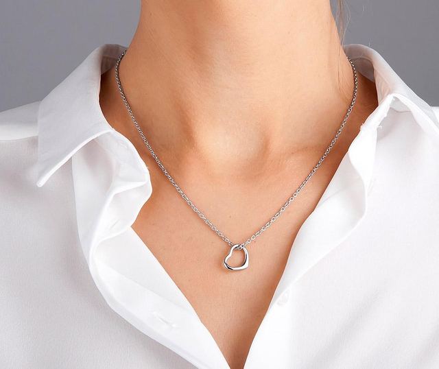 Set lantisor cu pandantiv si bratara Dakota Silver
