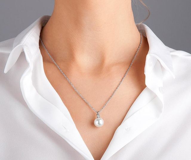 Set lantisor cu pandantiv si cercei Darcy Silver