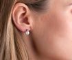 Set 3 perechi de cercei Dasia Rose Gold