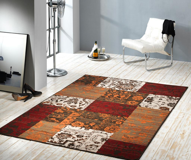 Covor Patchwork Lacy Terra Red 190x280 cm