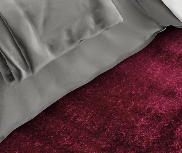 Covor Shaggy Soft Silk Purple 60x120 cm