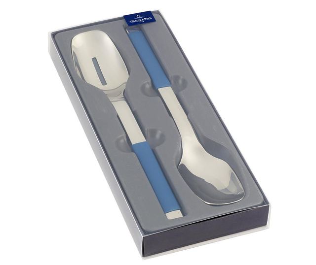 Set 2 ustensile pentru salata Ocean Blue