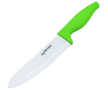 Keramički kuharski nož Benji Wide Green