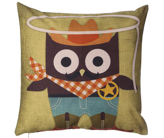 Perna decorativa Owl Cowboy 45x45 cm
