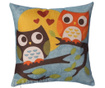 Perna decorativa Owl Love 45x45 cm