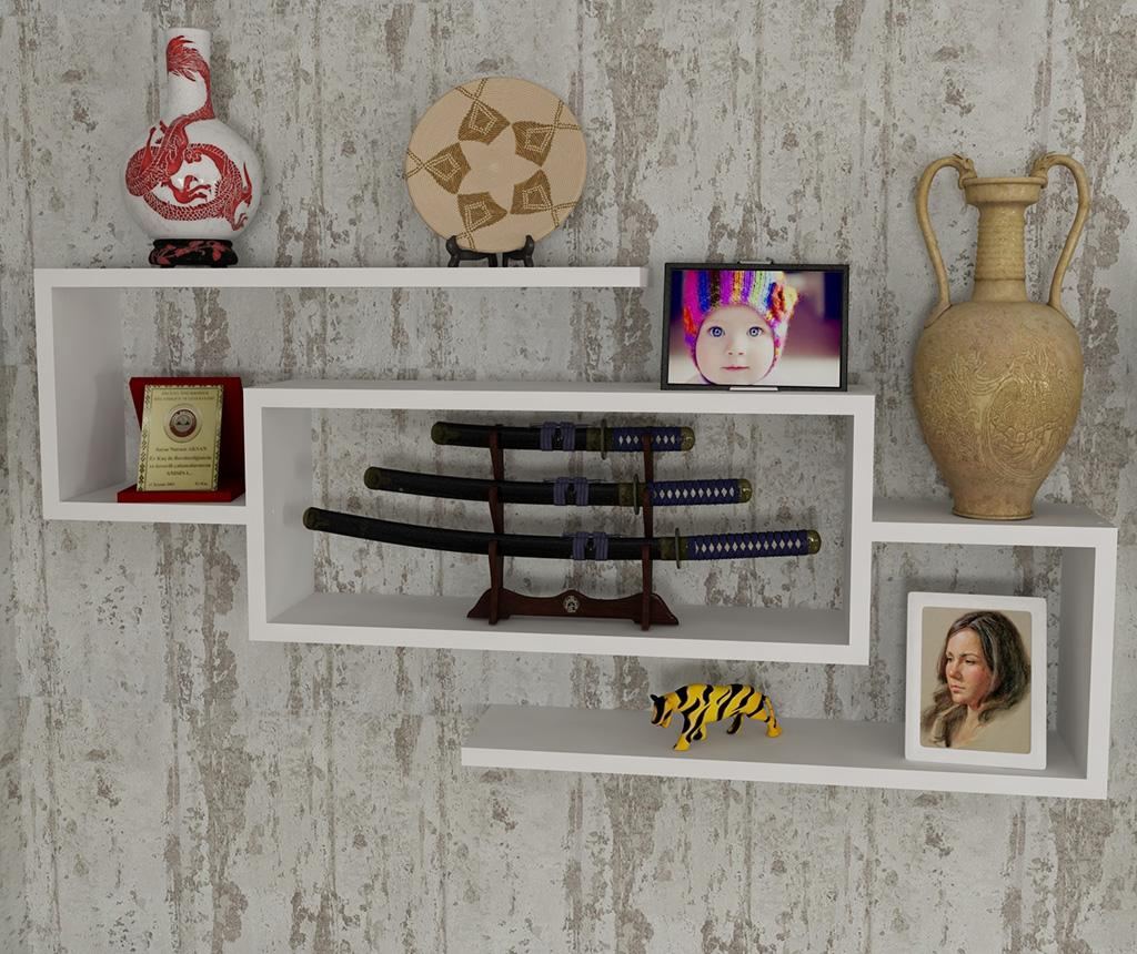 Janison Fehér Fali Polc - 2