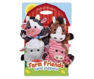 Set 4 lutke za ruku Farm Friends