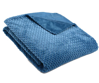 Pokrivač Checkered Blue 130x170 cm
