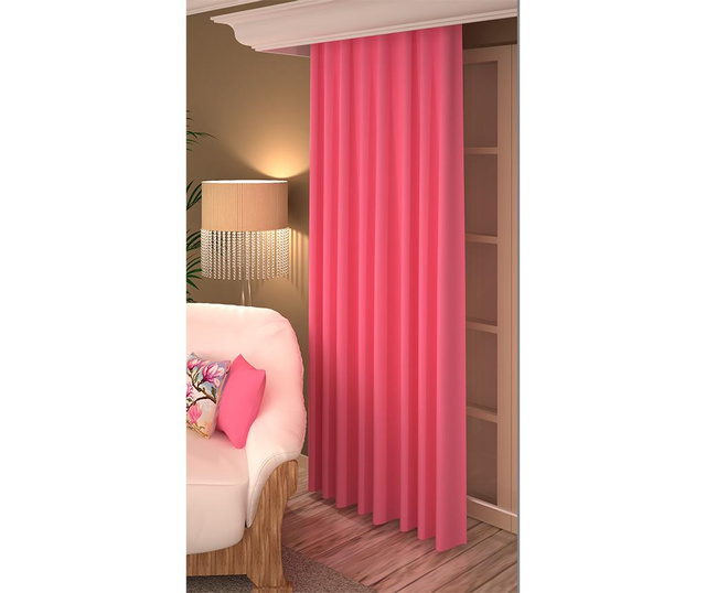 Завеса Yeni Pink 140x270 см