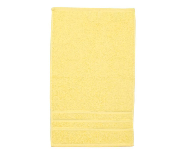 Πετσέτα μπάνιου Daily Uni Yellow 30x50 cm