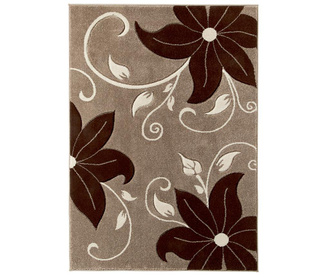 Preproga Verona Flower Beige and Brown 60x120 cm