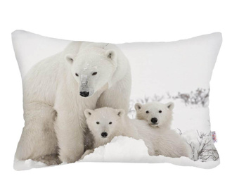 Μαξιλαροθήκη Polar Family 31x50 cm