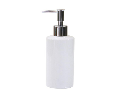 Dispenser sapun lichid Axentia, Keramic White, ceramica, 200 ml