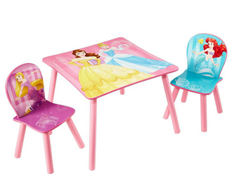 Set mize in 2 stolov za otroke Disney Princess