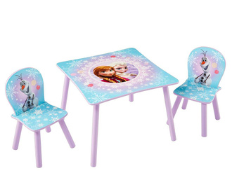 Комплект маса и 2 детски стола Frozen