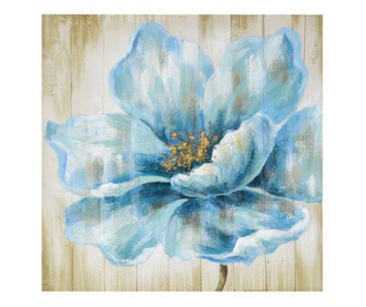 Slika Blue Flower 100x100 cm