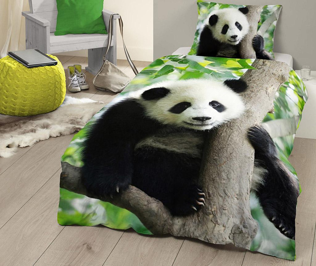 Panda Egyszemélyes Ranforce Ágynemű