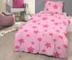 Спален комплект Single Ranforce Pink Stars