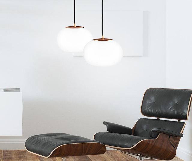 Lustra Dosei Double Height Copper