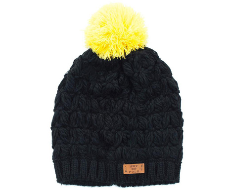 Дамска шапка Accent Navy Yellow 56-58 см