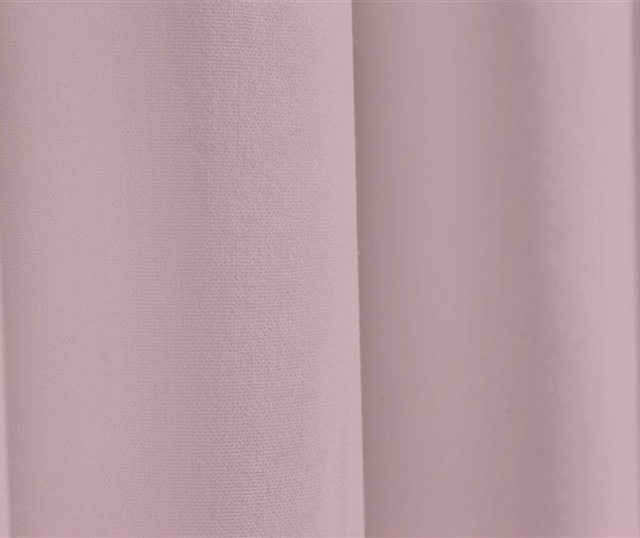 Zastor Plain Powder Pink 140x270 cm