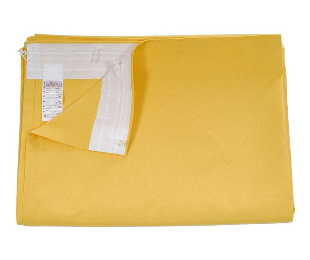 Zastor Simple Yellow 170x270 cm