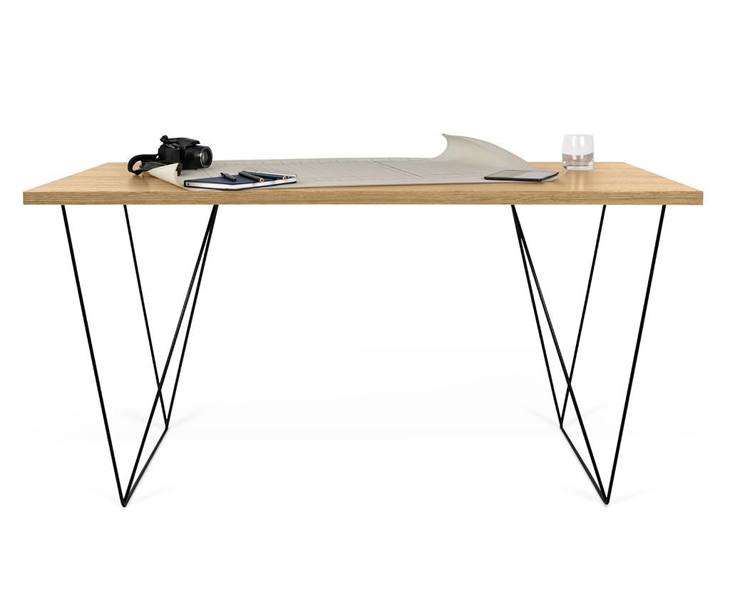 Radni stol Flow Oak - 5