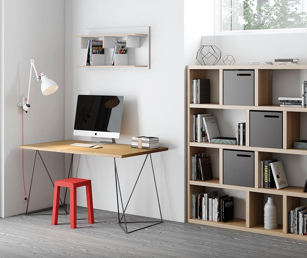 Radni stol Flow Oak - 9