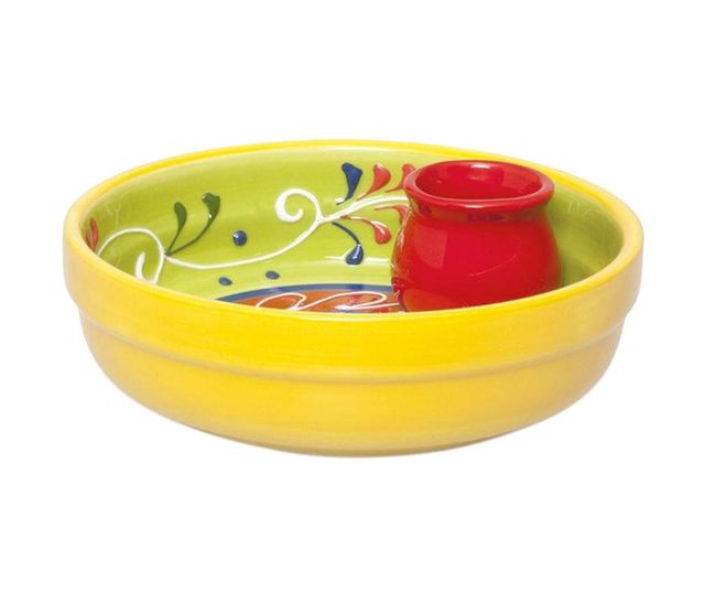 Bol pentru aperitiv Excelsa, Ethnic, ceramica, 280 ml