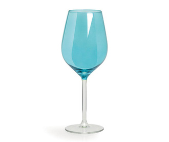 Pahar pentru vin Excelsa, Rise Blue, sticla, albastru deschis, 500 ml,500 ml