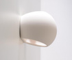 Aplica de perete Nice Lamps, Mercury White, ceramica, 18x15x15 cm