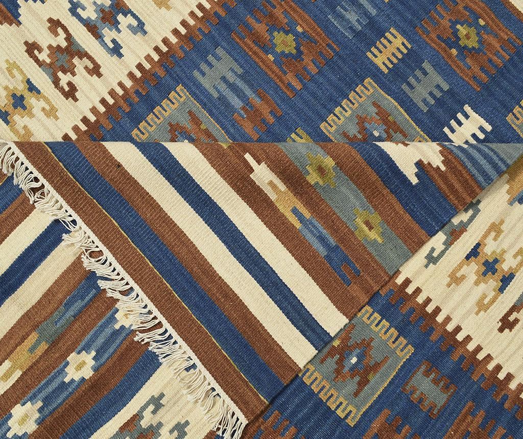 Covor Bakero, Kilim Rustica Blue, 125x185 cm - 2