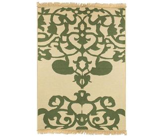 Covor tip pres Agac Green Beige 60x90 cm