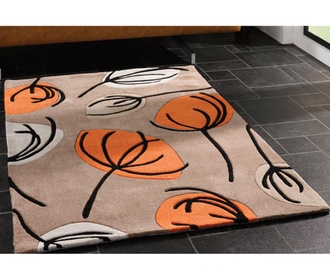 Covor Fifties Floral Orange 120x170 cm