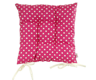 Sedežna blazina Polka Dots Pink 37x37 cm