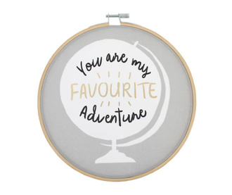You Are My Favourite Adventure Fali dekoráció