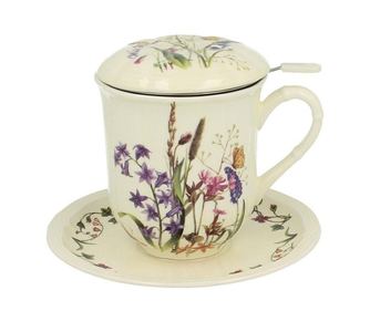 Set pentru ceai  4 piese Wild Flowers