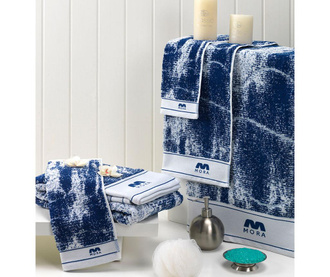 Set 2 kupaonska ručnika Relax Blue 30x50 cm