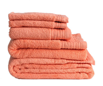 Комплект 2 кърпи за баня Lisa Salmon 30x50 см