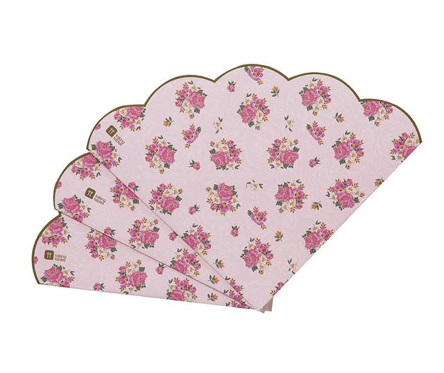 Комплект 20 салфетки Scaloped Florals