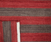 Stripes Red&Charcoal Szőnyeg 140x200 cm