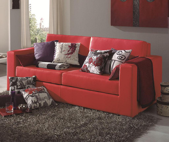 Canapea  2 locuri Charming Red