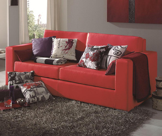 Canapea 3 locuri Charming Red