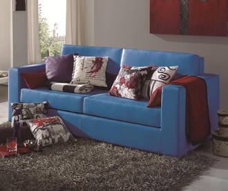 Canapea 3 locuri Charming Blue
