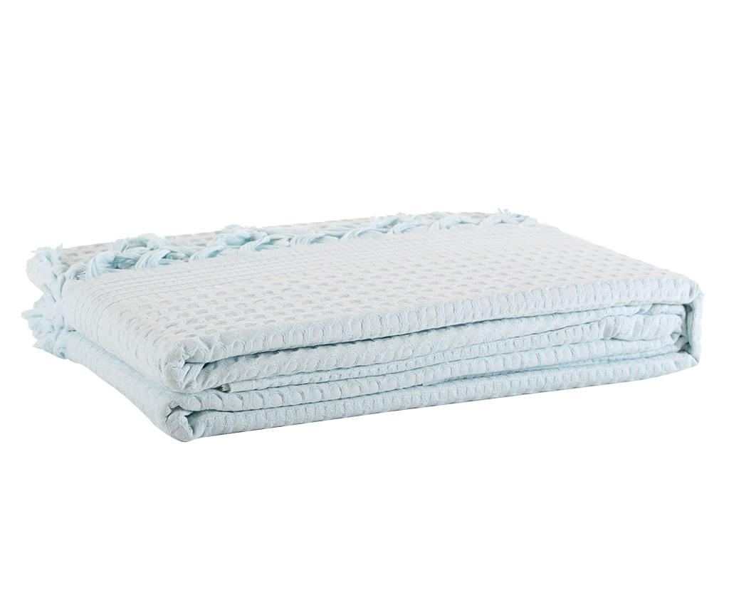 Κουβέρτα Pique Clara Light Blue 220x240 cm - 2