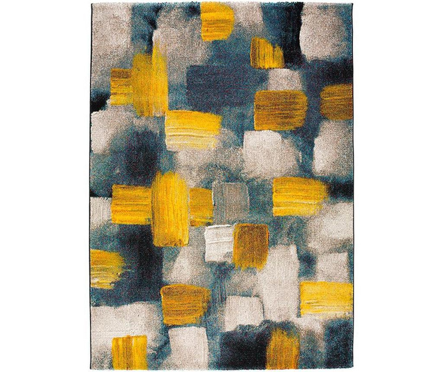 Koberec Squares Yellow 160x230 cm