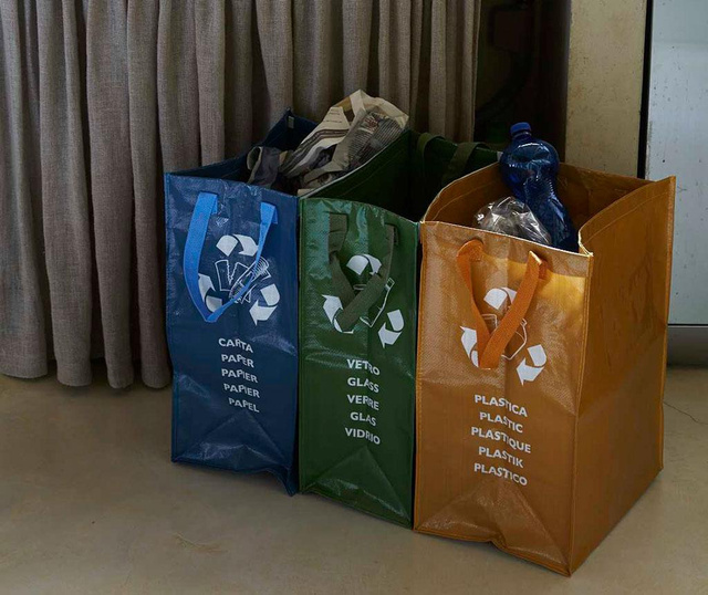 Eco Green 3 db Szelektív hulladékgyűjtő zsák
