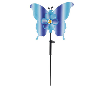 Lampa solara Näve, Indigo Butterfly, acril, 85x35x35 cm